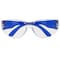 Bison Life Safety Glasses, Anti-Scratch, Clear Lens Blue Temple Lens, Frameless BLSH-ESCR-CLLCT-SG7BL-12 - alternate 4